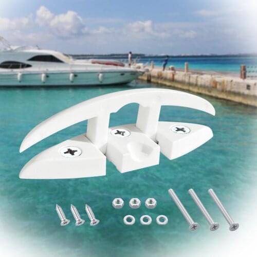 Flip Up Pull Up Cleat Mount Dock Deck Marine Flush Mount 5.11x1.92inch