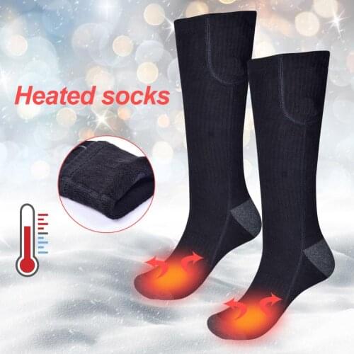 Electric Heating Ski Socks With 3 Heating Modes, Thermal Socks And Stockings For Winter Riding And Skiing, Rechargeable Heating