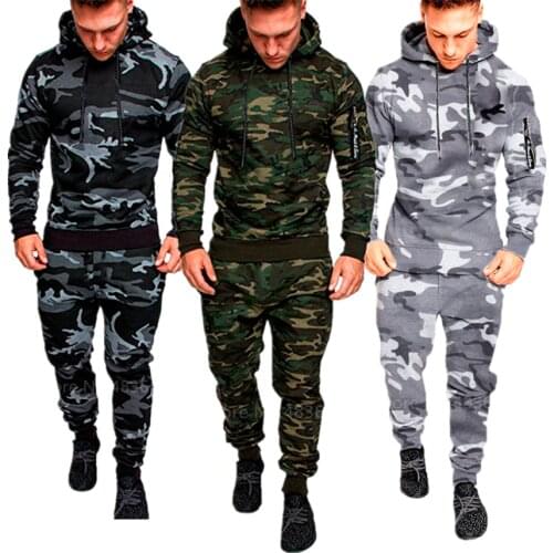 2019 New Men Army Military Uniform Camouflage Tactics Combat Shirt Soldier Outdoor Training Costumes Clothing Pant Set M-3XL