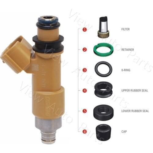 Wholesale 200 sets Fuel Injector Repair Kits For Subaru FORESTER IMPREZA LEGACY OUTBACK 2.5L H4 2970006 VD-RK-0215