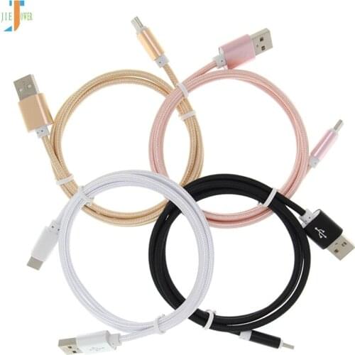 100pcs/lot USB Cable Micro USB Data Sync Charger Cable Nylon Braided Charging Adapter for Iphone X XR Samsung Note5 Huawei Mate8