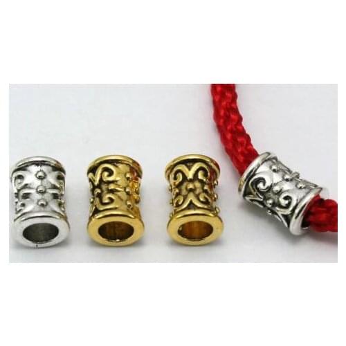 20pcs/1lot Tibetan Silver Antique Loose Bead Spacer Beads Connectors for DIY Jewelry Making bracelet d4rr