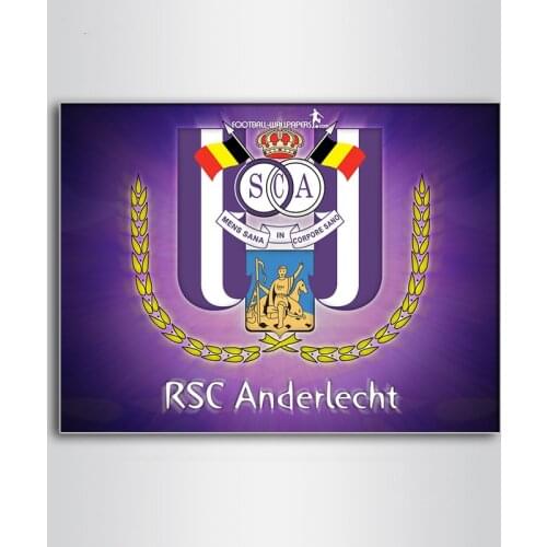 New 5D DIY football anderlecht logo Diamond Painting Full Drill Diamond Mosaic Diamond Embroidery kids room decor wall art