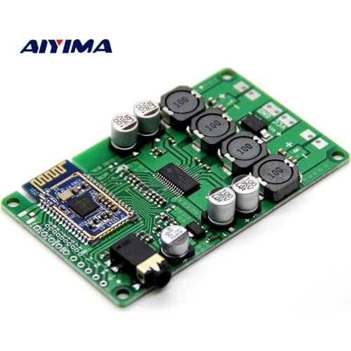 AIYIMA 2x15W Bluetooth Audio Amplifier Board Wireless Bluetooth 5.0 Amplificador AUX Support Serial Command Change Name Password