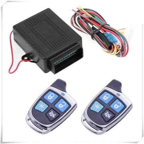 Centralized Lock Keyless Entry System Central Locking Car Alarm With Auto Start Door Windows PKE Universal Remote Trunk Key DIY
