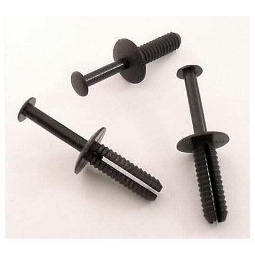 For Fiat 10 Rivetti Plastica Per Parti Carrozzeria Auto Diametro 6mm. For Nuovi