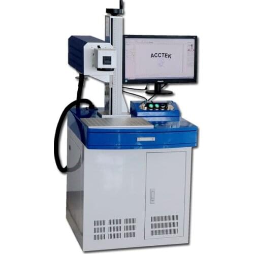 AccTek 30W 50W RF Tube CO2 Laser Marking Machine For Wooden Crafts/ Acrylic/ Glass