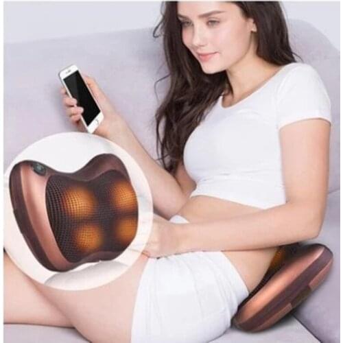 Masajeador de cuello para el hogar, masaje Cervical Shiatsu, cuello trasero, cintura, cuerpo eléctrico, almohada de masaje multi