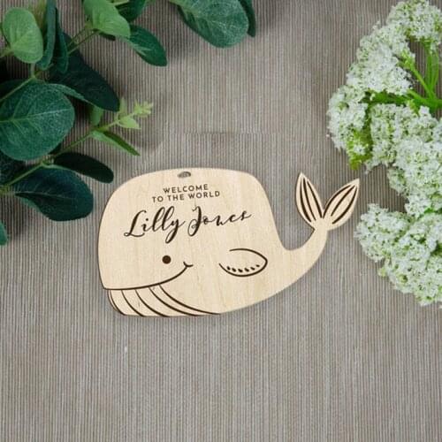 Newborn birth announcement,Welcome to the world, Whale newborn photo prop, newborn photo prop,Baby gift