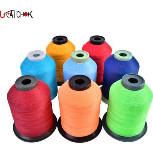 Wholesale 14Spools/Pack NCP Color Polyester Fiber 150D/210D Professional Fishing Rod Winding