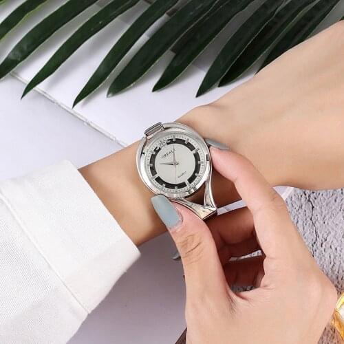 Original Montre Femme Dress Watch Women Luxury Ladies Watches Genuine Leather Wristwatch for woman Female Relogio Reloj &Ff