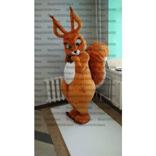 Customised Squirrel Furry Fursuit Suit Mascot Costume Cosplay Animal Party Fancy Dress Carnival Birthday Gift