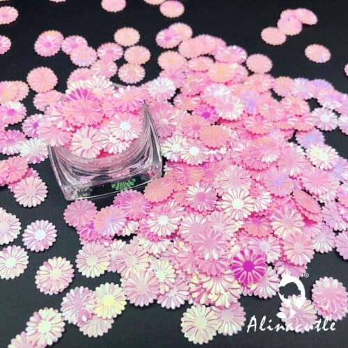 25g Sunflower Sequins DIY Supplies Nails Art Polymer Clear Accessories DIY Sequins scrapbook shakes
