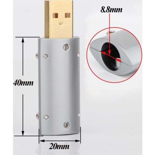 24K Gold Plated USB2.0 Plug USB A/B Connector For DIY USB Cable