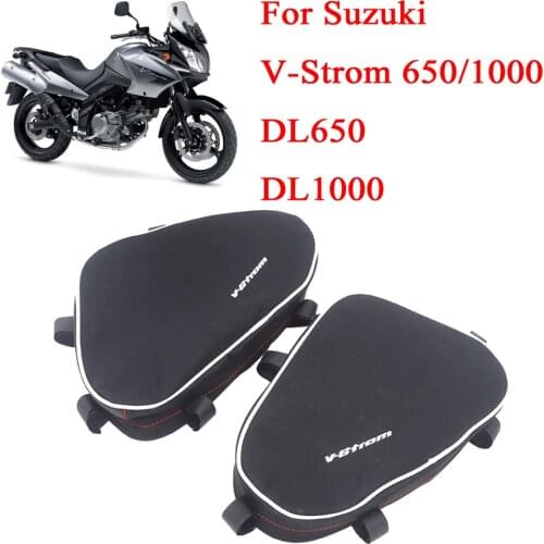 For Suzuki V-Strom 650 DL650 DL1000 For Givi For Kappa Motorcycle Frame Crash Bars Waterproof Bag Repair Tool Placement Bag