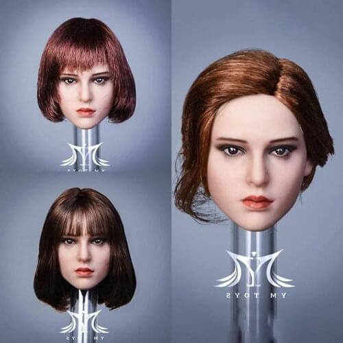 YMTOYS YMT038 1/6 Marty Head Sculpt Carving Model Fit 12'' Action Figure Body