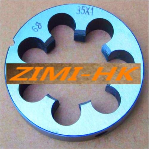 1pcs) Die 35mm x 1 Metric Right hand Die M35 x 1mm/M35*1.0/M35*1 (The high quality )