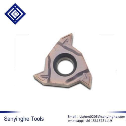 Free shipping high quality sanyinghe 10pcs/lots 16ER 14NPT IC908/16ER AG55 IC908 CNC external thread insert for stainless steel