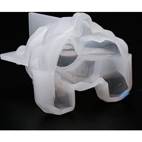 3D Bear Ornaments Epoxy Resin Mold Aromatherapy Plaster Silicone Mould DIY Crafts Car Pendant Decorations Casting Tools T21F