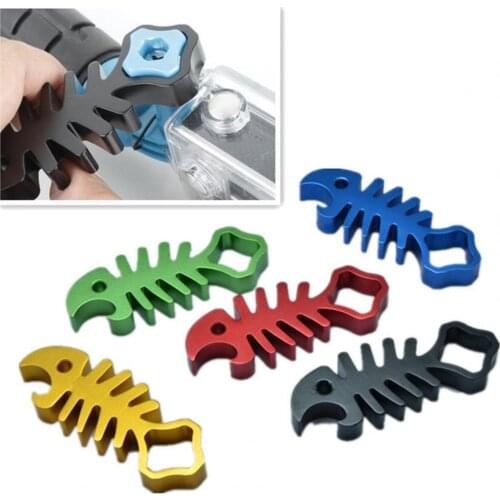 50% Hot Sales!!!Nut Screw Spanner Fishbones Shape Wide Application Aluminum Alloy Convenient Wrench for Gopro Hero 4/3