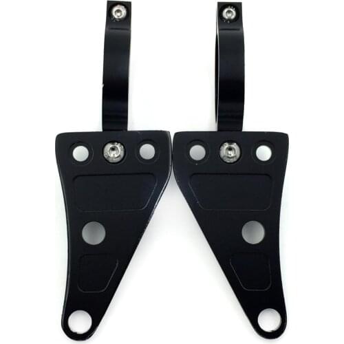 Aftermarket free shipping 41mm Turn Signal Clamps For Universal Honda CBR Kawasaki Suzuki Yamaha Harley Davidson Black