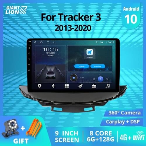 2Din Android10 Car Radio For Chevrolet Tracker 3 2013-2020 Auto Radio GPS Navigation 6G+128G Car Stereo Carplay Bluetooth Player