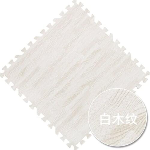 GreenSun brand hot sale 8pcs wood Interlocking floor mat EVA foam 60*60*1.2cm