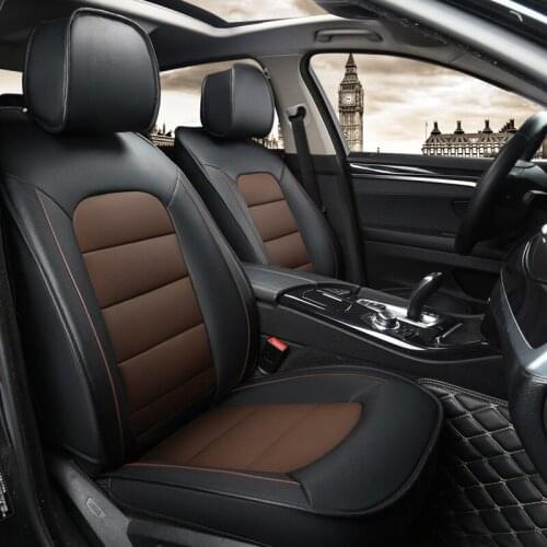 Custom Fit PVC Leather Seats Covers for VW Volkswagen Touareg 2019 2020 2021 Automobiles Seat Cover for Cars Cushion 15pcs/Sets