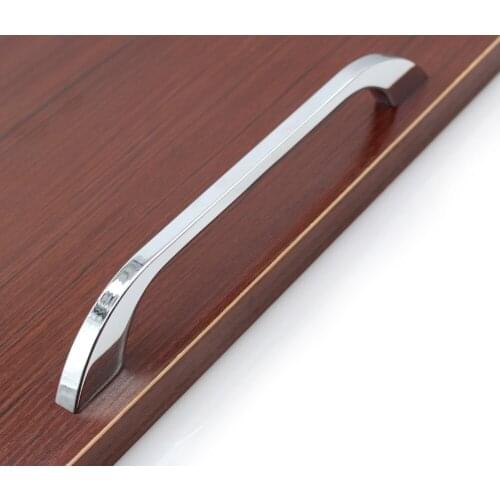 Kitchen Pulls Furniture Door Cabinet Bedroom Locker Cupboard Handle Hardware Handles and Knobs Black Big Size 96-256mm