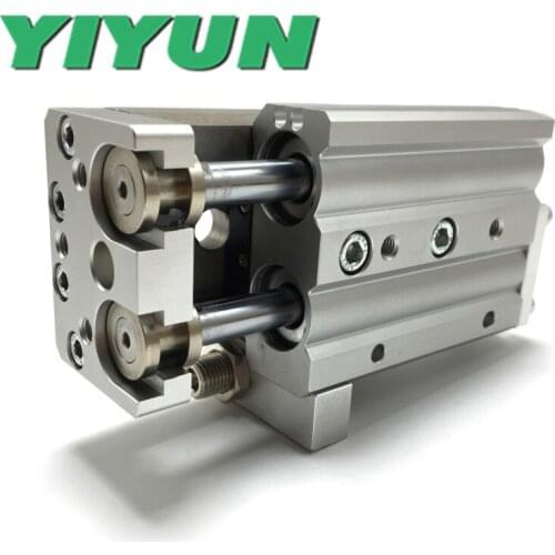 MXQ20-75AS/100AS/125AS/150AS MXQ20-75AT/100AT/125AT/150AT YIYUN perform Pneumatic components air tool Slide Table MXQ Series