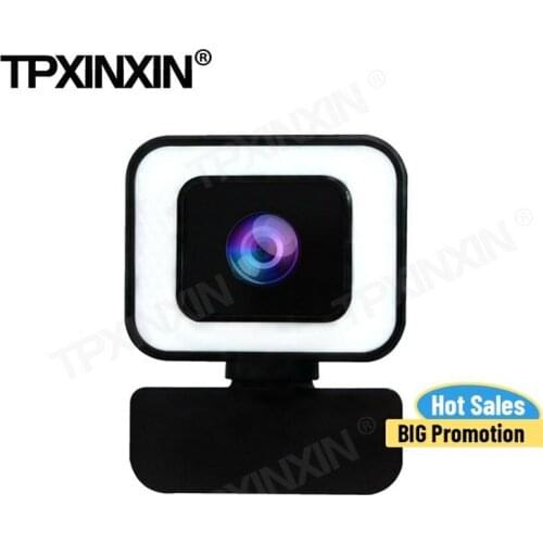 The new live camera 2K fill light beauty free drive computer camera web camera direct supply wholesale