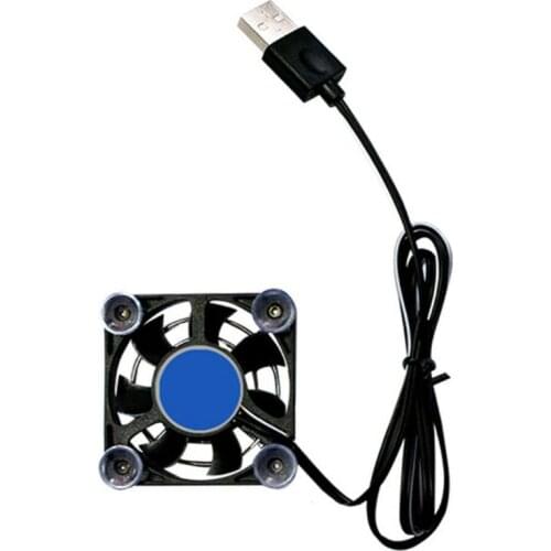 Black USB Cooling Pad Controller Tablet Portable Fan Holder Phone Cooler Rapid