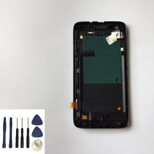 For A526 Touch Screen Digitizer Sensor + LCD Display Panel Module Assembly With Frame + Free Tools