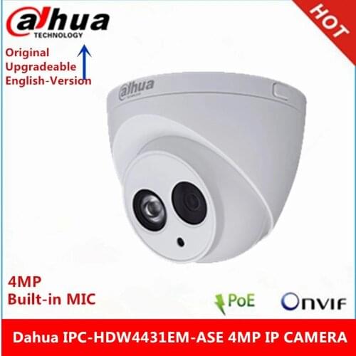 Dahua IPC-HDW4431EM-ASE metal shell H2.65 Built-in MIC WDR IR 50m 4MP IP Camera