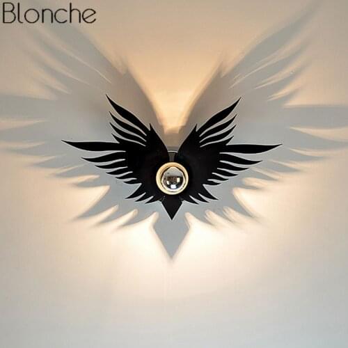 Modern Shadow Wall Lamp Led Eagle Sconce Nordic Wall Light Fixtures Living Room Bedroom Bedside Industrial Lamp Stair Home Decor