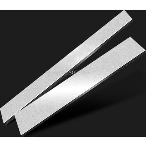 400mm HSS White Steel Make Multipurpose Knife Chopper Kitchen Fruit Knife Blank Steel Heat Treated HRC61 Length Thickness 5mm