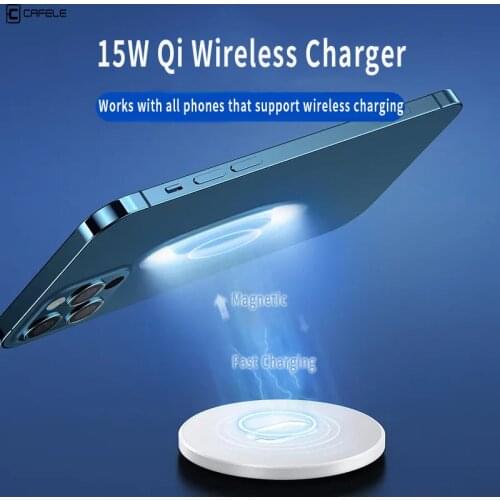 Магнитные беспроводные зарядки для мобильных телефонов Cafele China At AliExpress