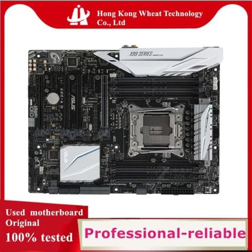 For ASUS X99-A II Motherboard Socket LGA 2011 V3 DDR4 SATA III For Intel X99 Original Desktop Used Mainboard