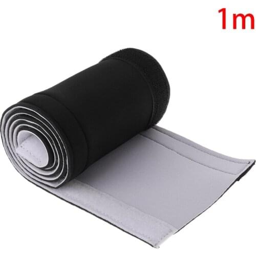 Cable Management Sleeve Flexible Neoprene Wrap Wire Cord Hider Cover Organizer M5TB