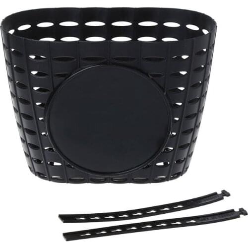 Bicycle Basket Hollow Children Bike Tricycle Scooter Storage Front Handlebar Plastic Carrier Cycling Kids Riding Shopping Y1QE