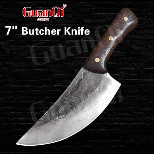 Handmade Forged 5Cr15Mov Steel Boning Knife Stainless Steel Chef Knife Handmade Forged Sharp Cleaver Butcher Chopping Knives