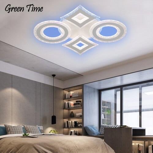 Creative Led Ceiling Lamp For Living room Bedroom Dining room Dimmable Modern Led Indoor Ceiling Light Acrylic Fixture 110V 220V