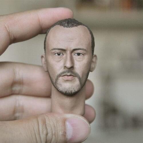 1/6 Scale Jean Reno Head Sculpt Model For 12'' Action Figure Model Dolls No.466