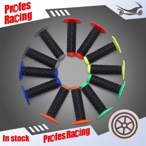 Moto Grips 7/8" Dirt Bike Rubber Bike Handle Grip For Protaper Handlebar Mx Pillow Top Throttle 22mm Bar