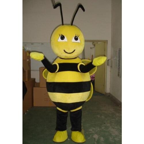 Can be washed with water High quality EVA Material Little bee Mascot Costumes cartoon Apparel Cosplay 340