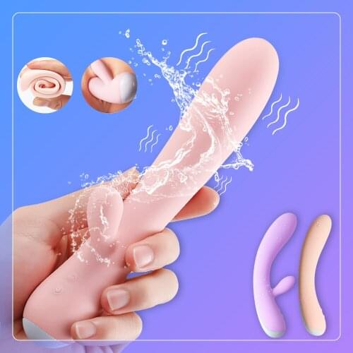 Heating Vibrator Av Wand Massager Vibrator Waterproof Soft Dildo Vibrator G Spot Clitoris Stimulator Adult Sex Toys for Woman