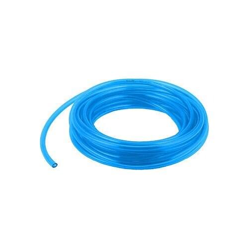 8mm OD 5mm ID Fuel Gas Air Polyurethane PU Tubing Hose Pipe 8M 26Ft Clear Blue