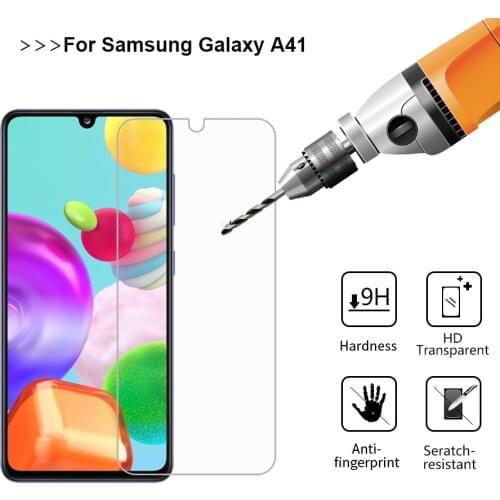 Tempered Glass For Samsung Galaxy A41Screen Protector Premium Tempered Glass For Samsung Galaxy A41 A 41 Protective Glass Film