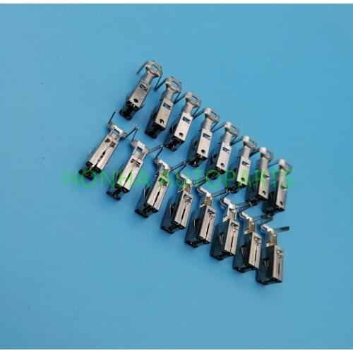 10Pcs 6.3mm car Seat automotive crimp Female terminals (pins) for repair wire 000979243E