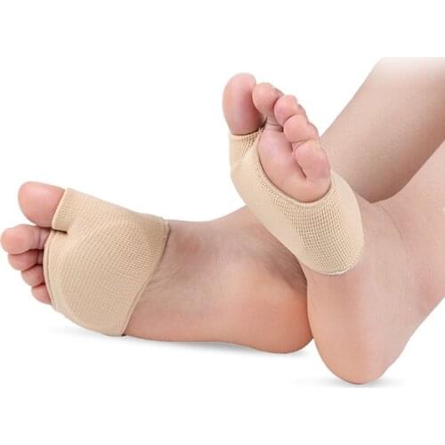 2pcs/lot Gel Sleeve painful metatarsal heads Morton Forefoot pads Supports Metatarsalgia relief calluses feet care Tool